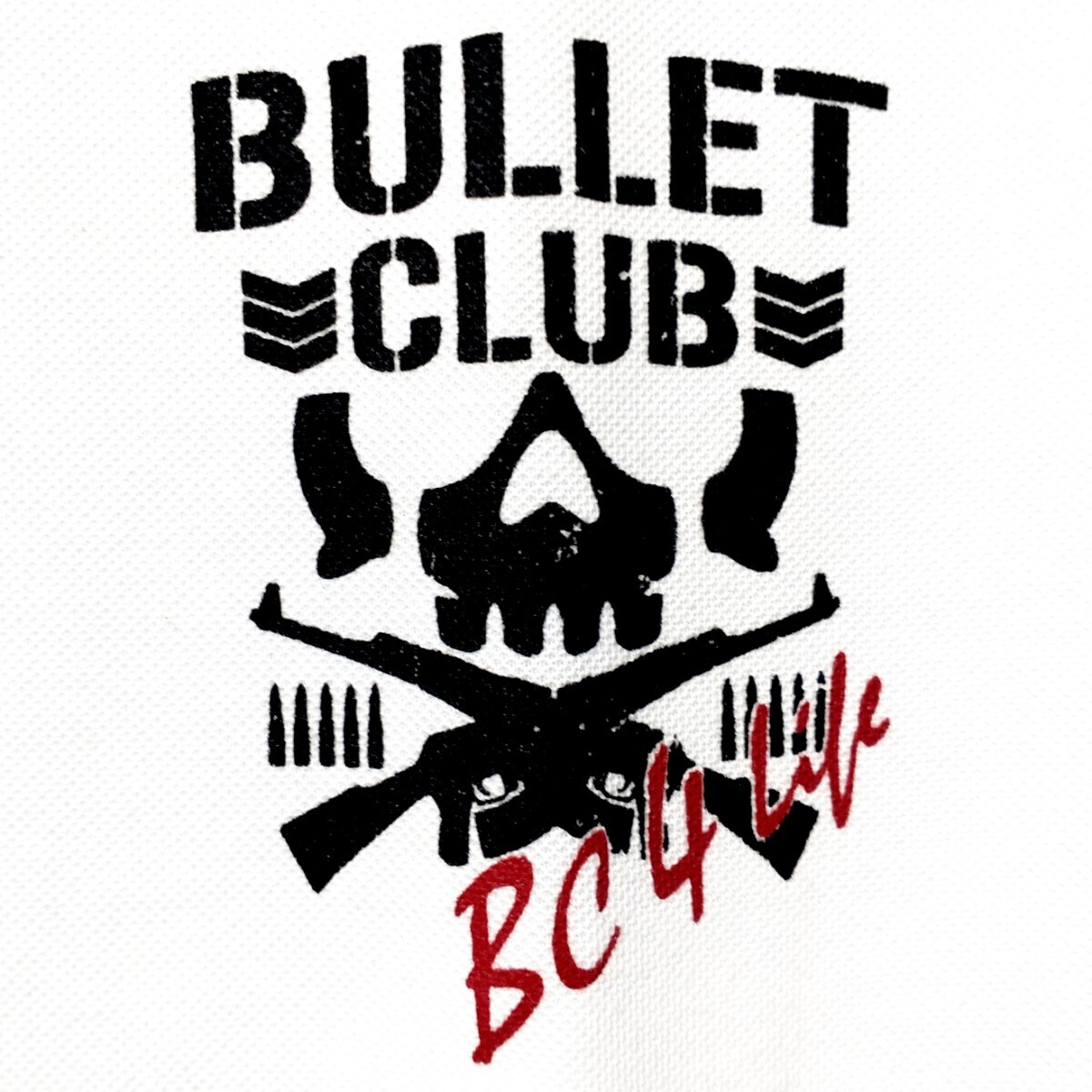 特価/未使用【サイズ=LL(XL)】BULLET CLUB/バレットクラブ/メンズ/半袖/カノコ/ポロシャツ/胸囲=104～112cm/white