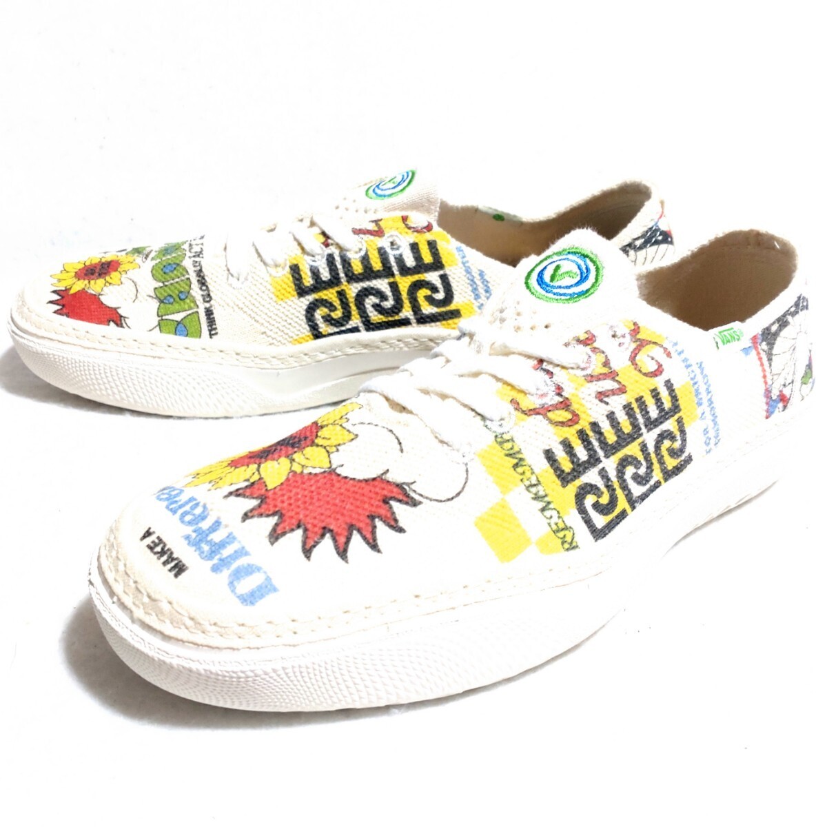 特価/未使用/VANS/Circle Vee/バンズ/サークルビー/スニーカー/US9H=27.5cm/画像の柄_画像1