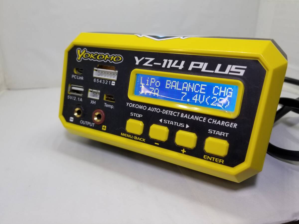 ヨコモ AC/DC充電器 YZ-114 PLUS 中古品_画像2