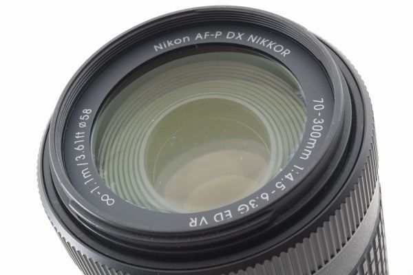 #o177★美品★ Nikon ニコン AF-P DX NIKKOR 70-300mm f4.5-6.3 G ED VR_画像10