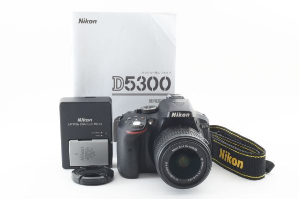 #o255★実用品★ Nikon ニコン D5300 AF-S 18-55mm VRII レンズキット_画像1