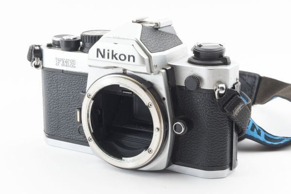 #r4★実用品★ Nikon ニコン New FM2 ボディ シルバー_画像1