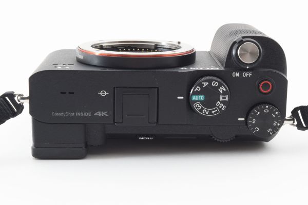 #r17★極上美品★ SONY ソニー α7c ブラック　ボディ_画像5