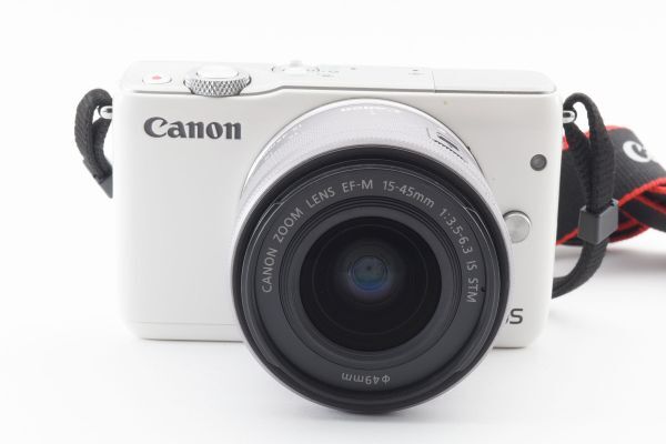 #r43★美品★ キヤノン Canon EOS M10 15-45mm レンズセット_画像3