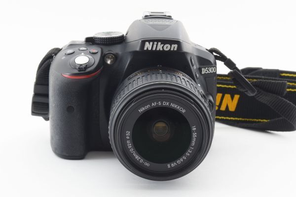 #r126★実用品★ Nikon ニコン D5300 AF-S 18-55mm VRII レンズキット_画像3