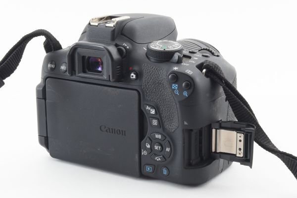 #r106★実用品★ Canon キヤノン EOS Kiss X8i 18-55mm レンズキット
