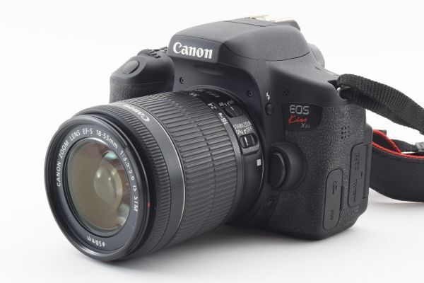 #r106★実用品★ Canon キヤノン EOS Kiss X8i 18-55mm レンズキットの画像3