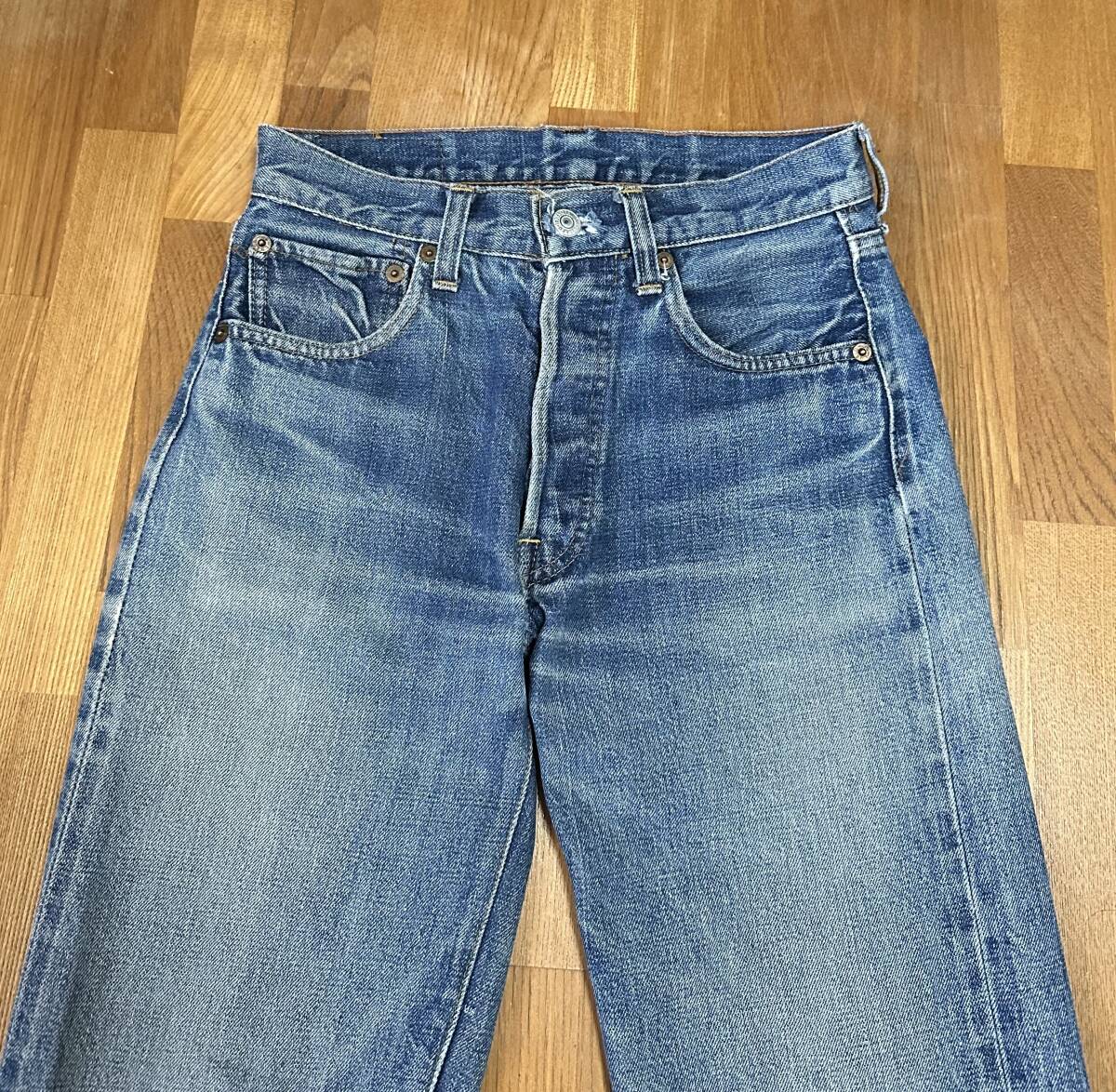 70s vintage Levi's 501 66前期 デニムパンツ ヴィンテージ オリジナル 6刻印 74年製 古着_画像1