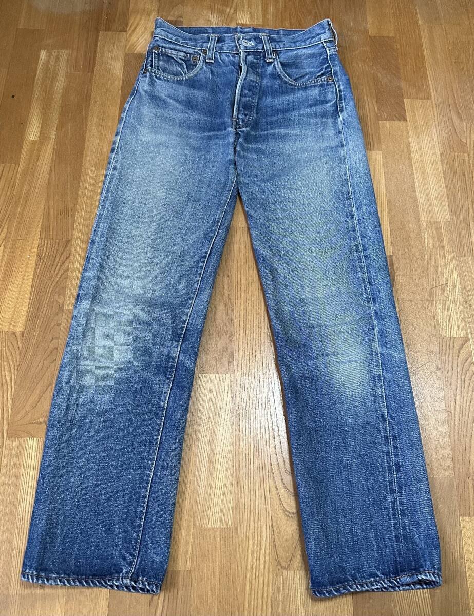 70s vintage Levi's 501 66前期 デニムパンツ ヴィンテージ オリジナル 6刻印 74年製 古着_画像7