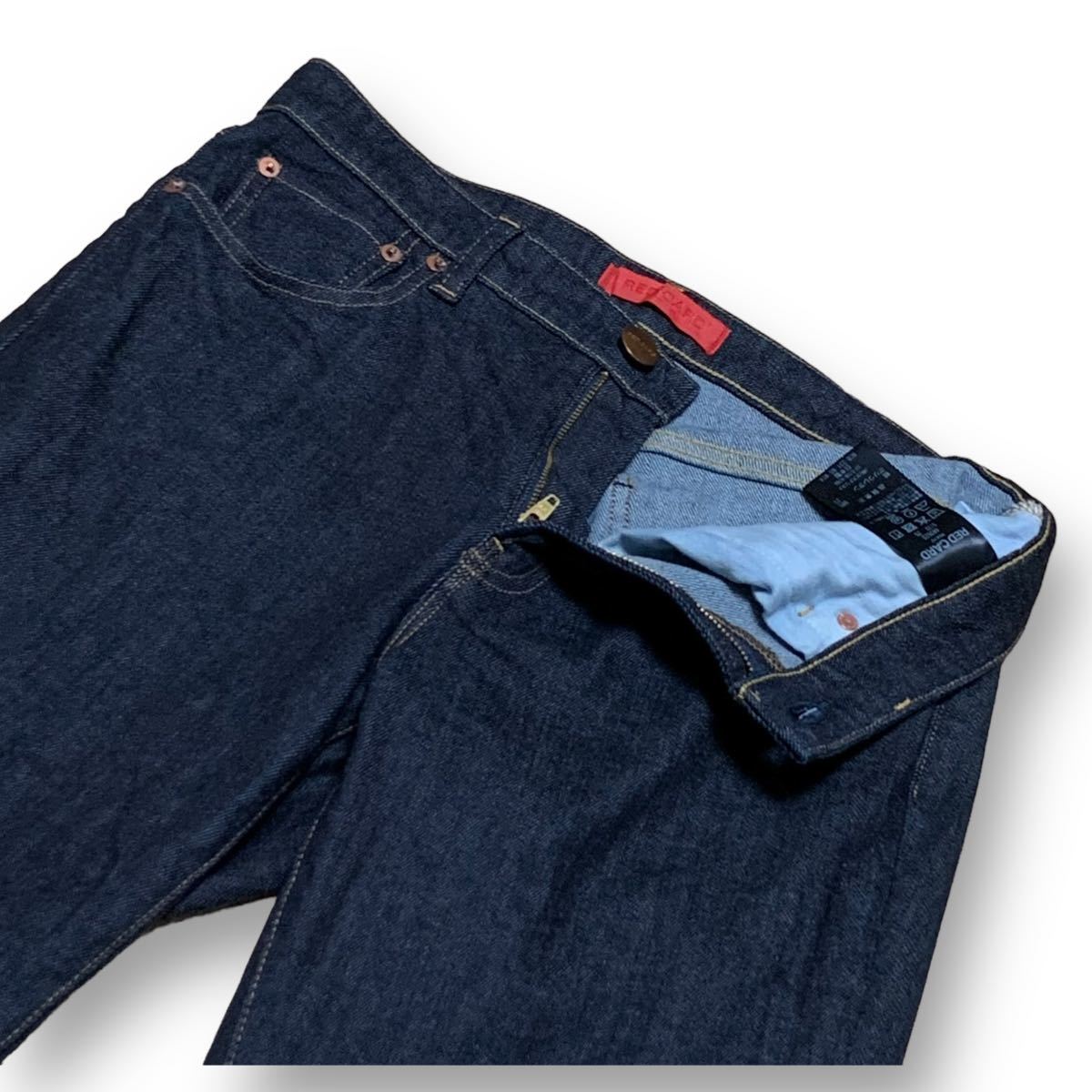 RED CARD レッドカード 493523 SIZE25 ウエスト75cm Lサイズ ストレッチ 濃紺 レディース ジーンズ デニム M2068