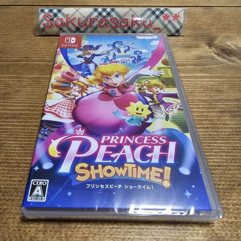 [新品] プリンセスピーチ Showtime!（Nintendo Switch パッケージ版・シュリンク付）