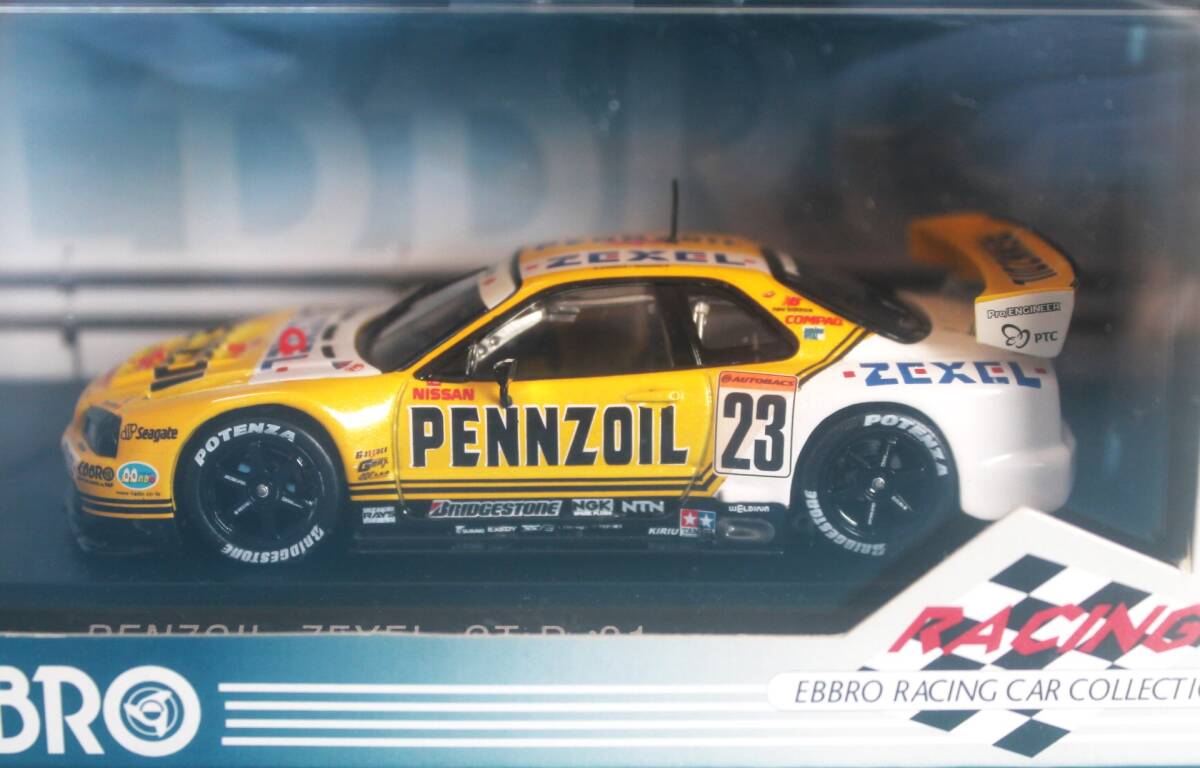 エブロ 1/43 スカイライン JGTC2001 PENZOIL ZEXEL ペンゾィル・ゼクセル GT-R _画像1