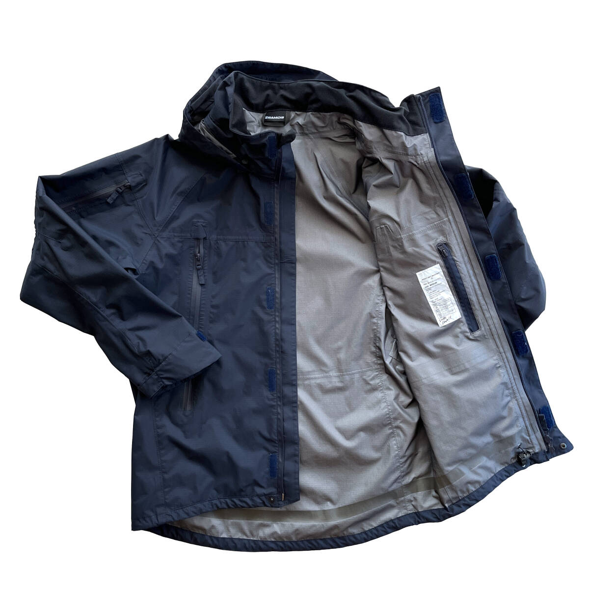 【美品】イギリス軍 GORE-TEX ジャケット ROYAL NAVY 英国王立海軍 ロイヤルネイビー ゴアテックス SIAMIDIS ギリシャ MEDIUMの画像2