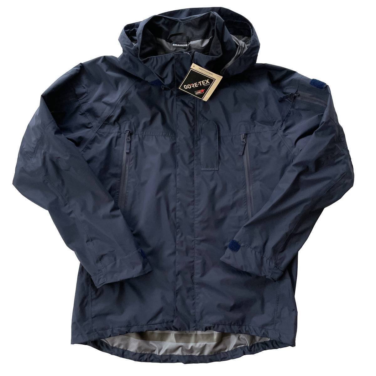 【新品】イギリス軍 GORE-TEX ジャケット ROYAL NAVY 英国王立海軍 ロイヤルネイビー ゴアテックス SIAMIDIS ギリシャ MEDIUMの画像1