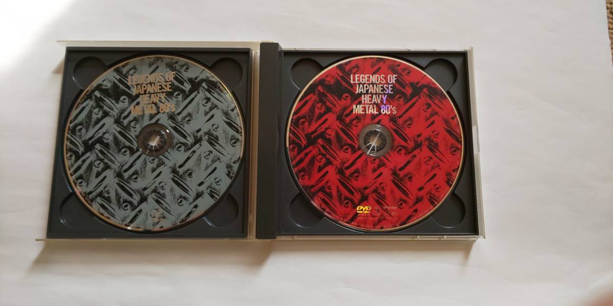 LEGENDS OF JAPANESE HEAVY METAL 80\'s CD+DVd 2 листов комплект 