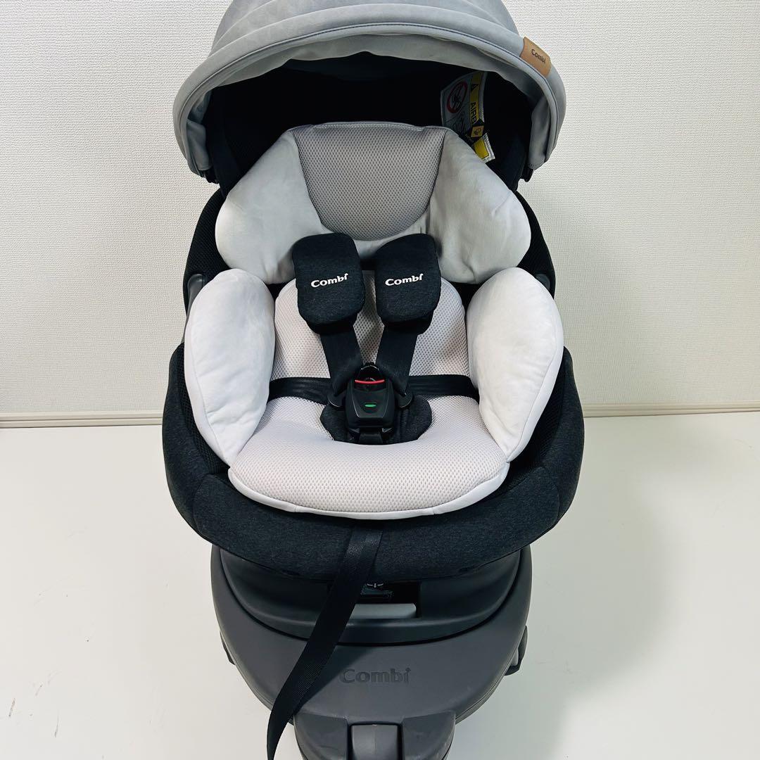  child seat Combi THE S isofixeg shock gray combination The es