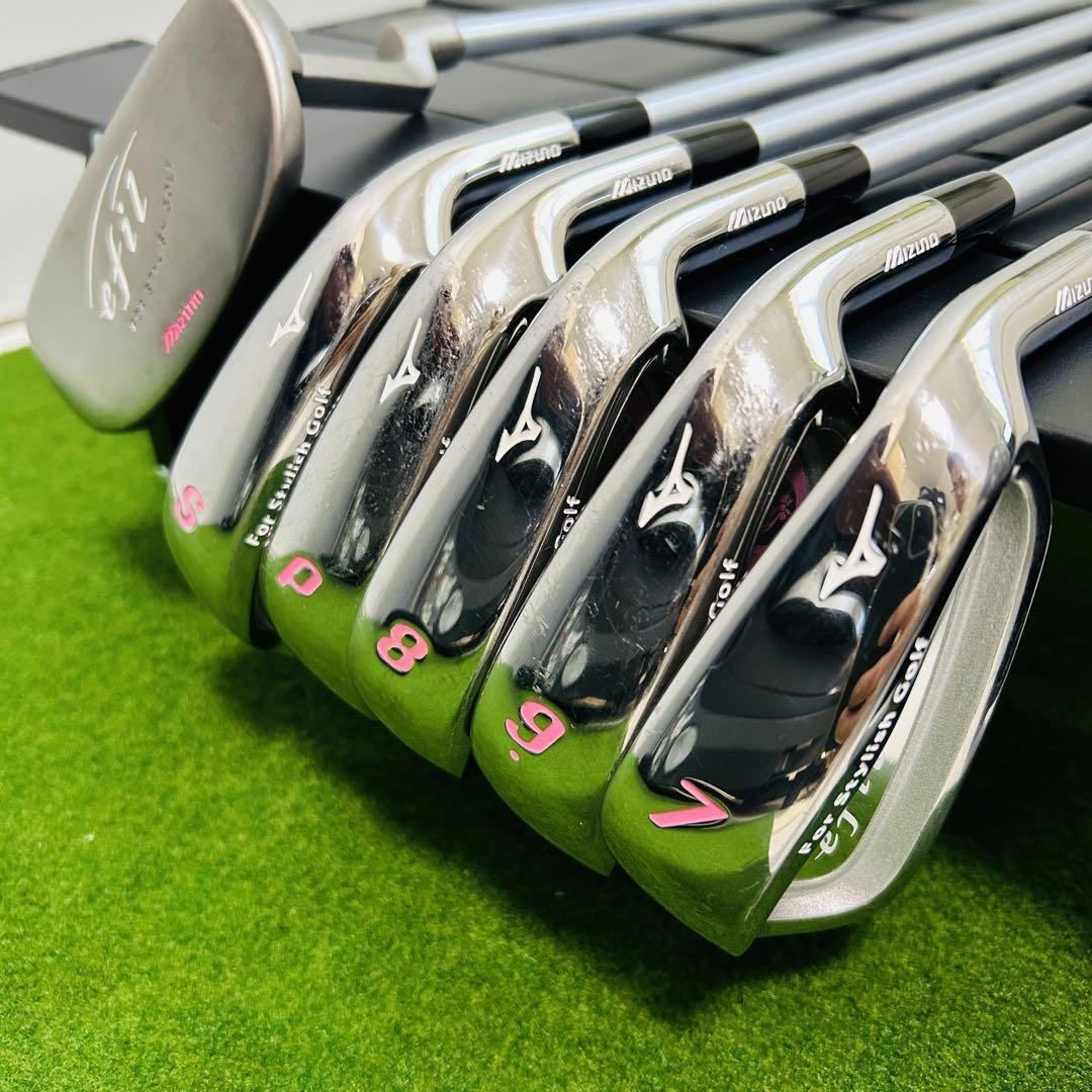 レディース クラブセット MIZUNO efil ゴルフクラブ ピンク レディース クラブセット MIZUNO efil ゴルフクラブ ピンク