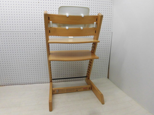 ベビーガード付き★トリップトラップ STOKKE TRIPP TRAPP ハイチェア 北欧生まれのベビー用品★即決の場合送料無料★管328-58の画像7