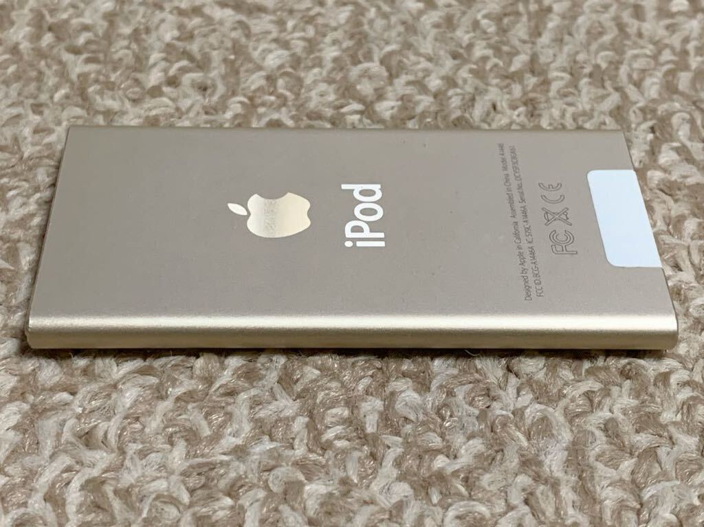 ☆動作確認済 iPod nano アイポッドナノ 第7世代　ゴールド　2015年モデル Bluetooth フィットネスAPP_画像6