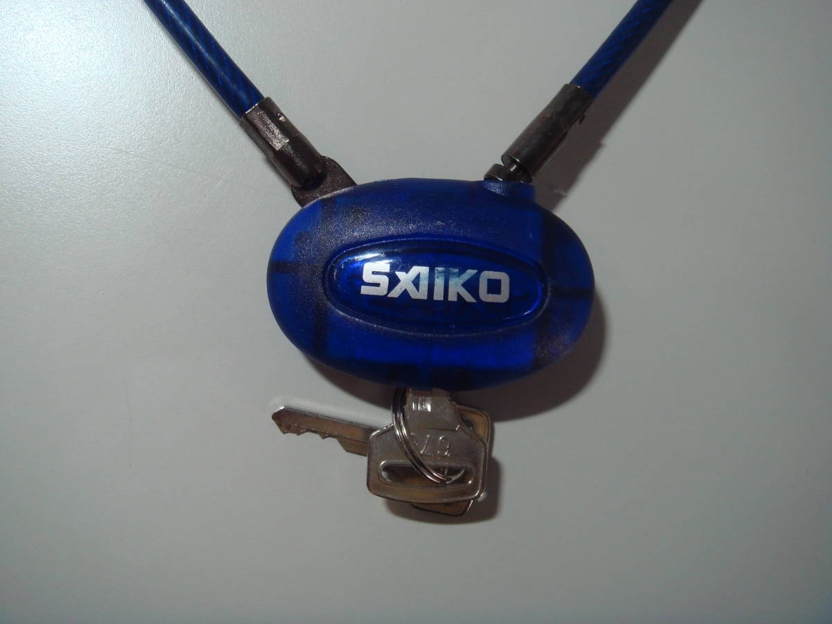 ( самая низкая цена ) SAIKO wire lock велосипед пассажирский ключ ( не использовался новый товар ) выставляется 