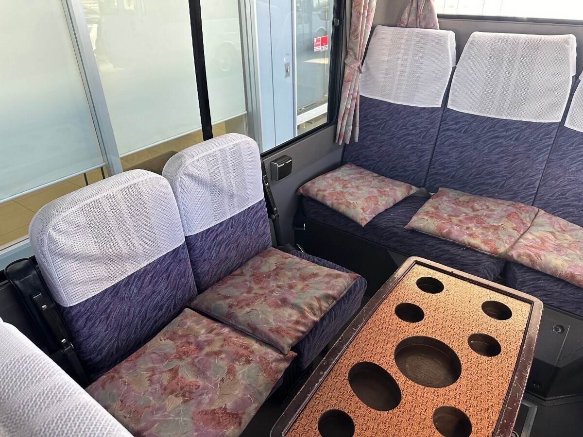  saec Reise super touring salon specification 25 number of seats for half seat cover high grade grade for 1 vehicle Toyota Coaster R ②