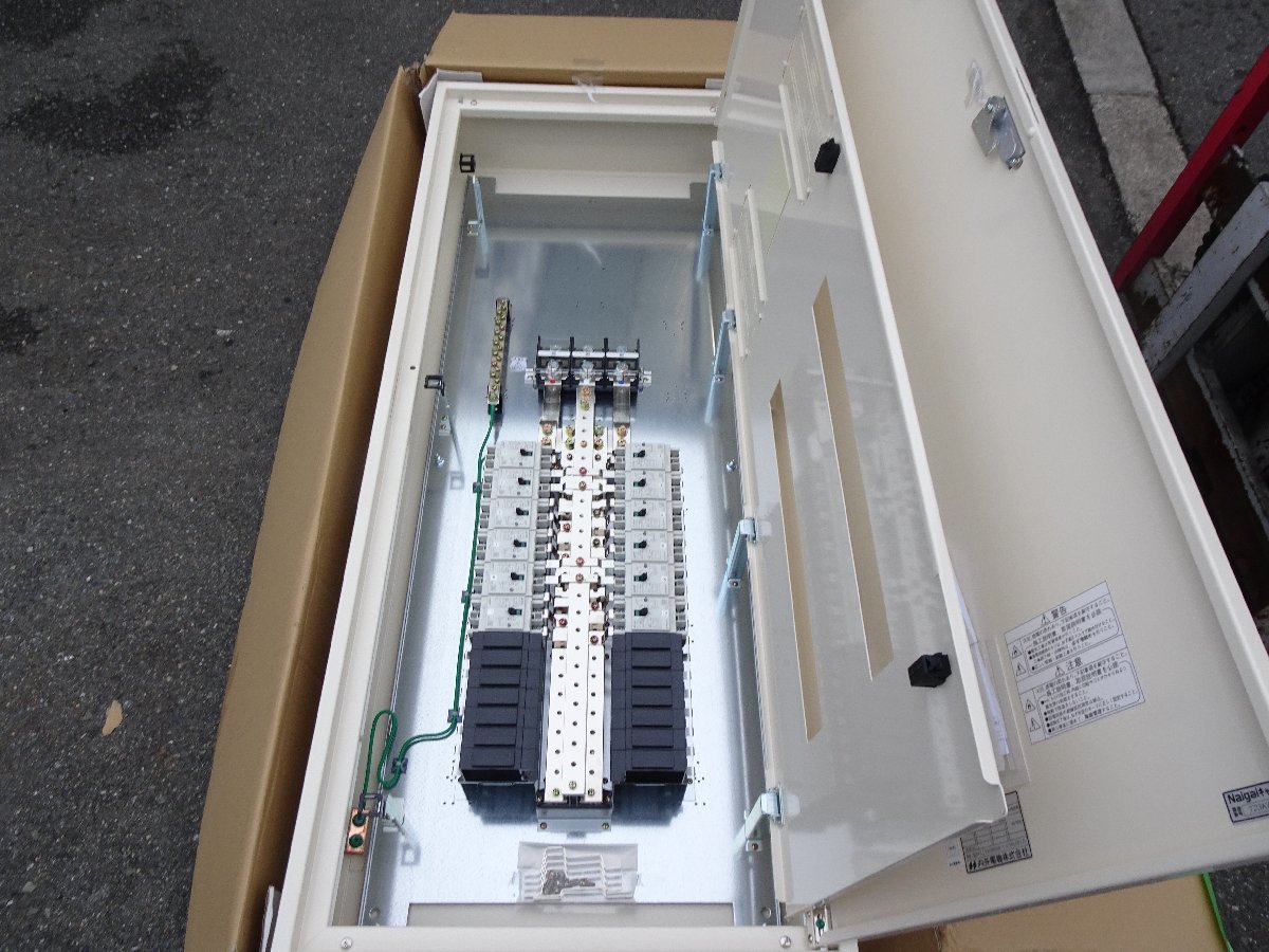  не использовался товар внутри вне электро- машина выключатель коробка распределение электро- запись распределительный щит шкаф размер :1500×600×.200mm Mitsubishi утечка электро- блокировка контейнер NV50-KC 40A×12 шт 