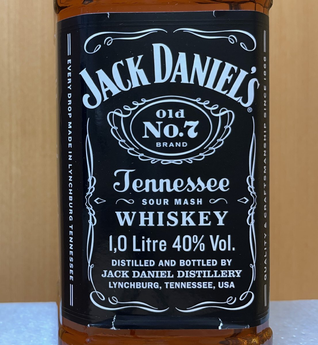 送料無料) 1000ml ジャック ダニエル ブラック Old No.7 2本セット / Jack Daniel's Old No.7 / 1L × 2 (jak1L-04.0326)の画像3