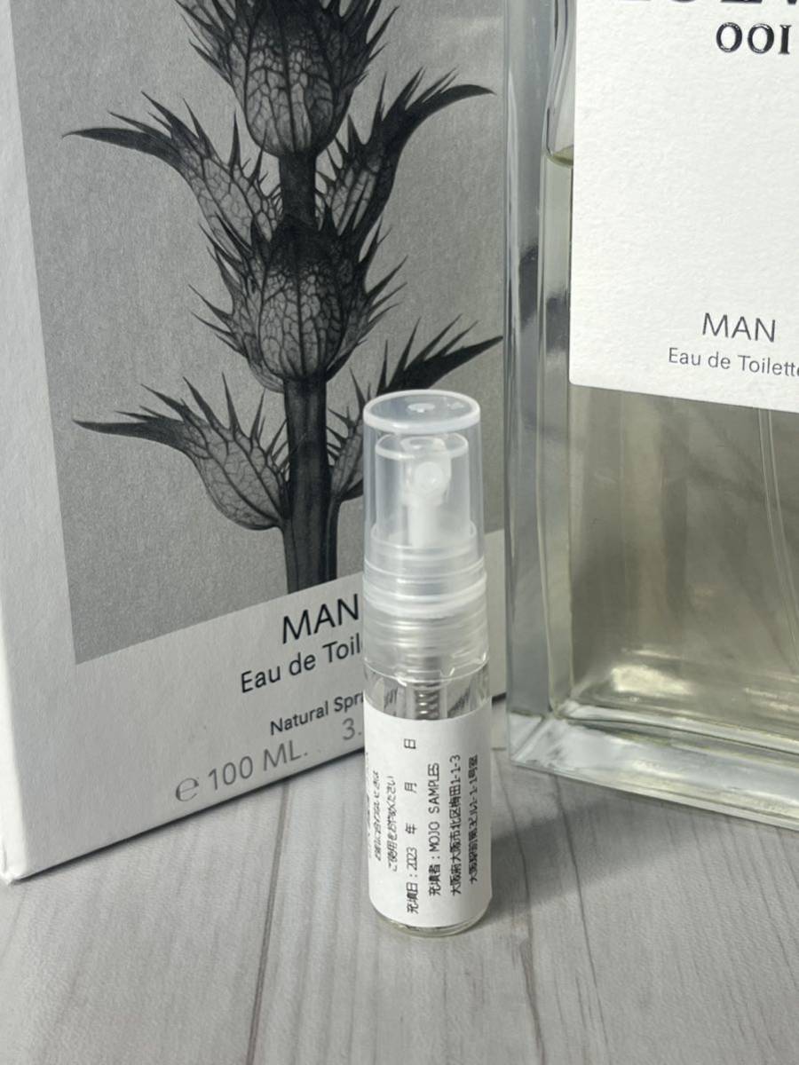 ロエベ LOEWE 001 マン MAN オードトワレット 1.5ml_画像3