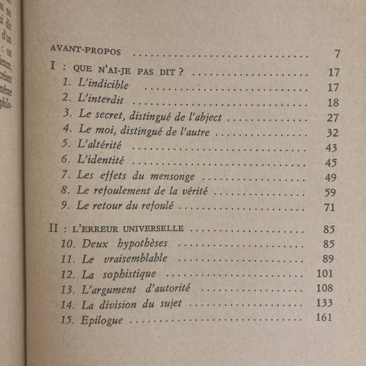 【仏語洋書】L’INCONSCIENT MALGRE LUI / Vincent Descombes（著）【精神分析】_画像3