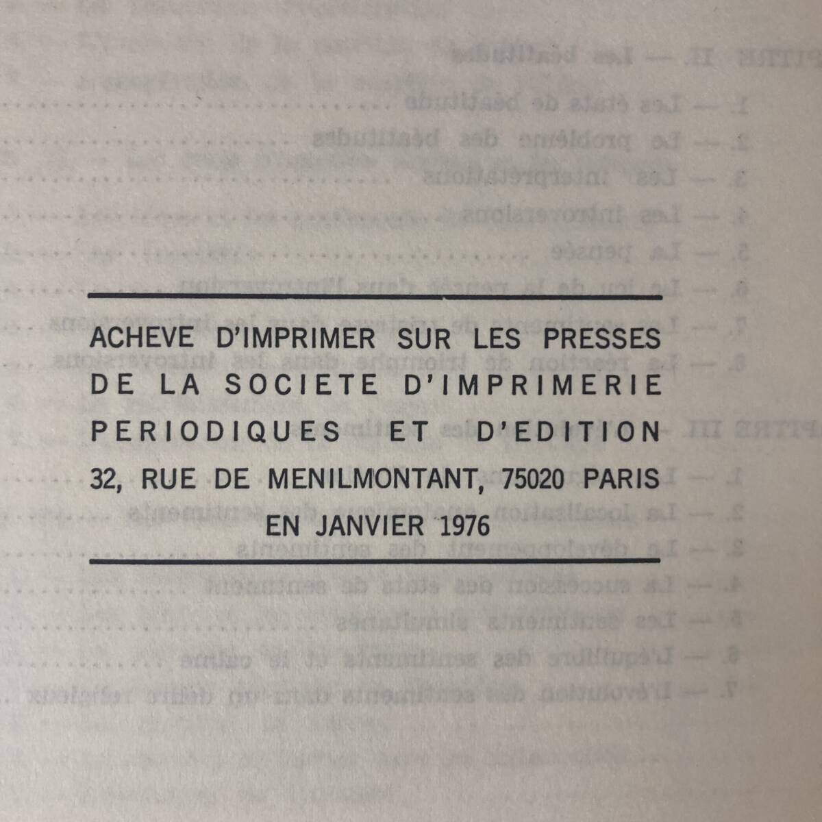 【仏語洋書】症例マドレーヌ 苦悶から恍惚へ DE L’ANGOISSE A L’EXTASE / ピエール・ジャネ Pierre Janet（著）_画像3