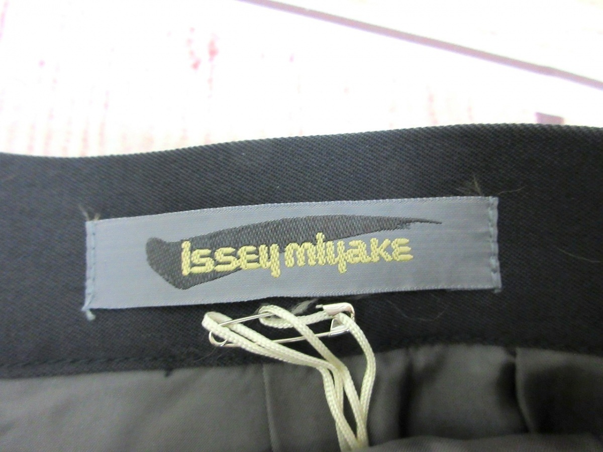 ISSEY MIYAKE イッセイミヤケ スカート タグ付き M JG54148 毛100% 日本製 PLEATS PLEASE プリーツプリーズ_画像4