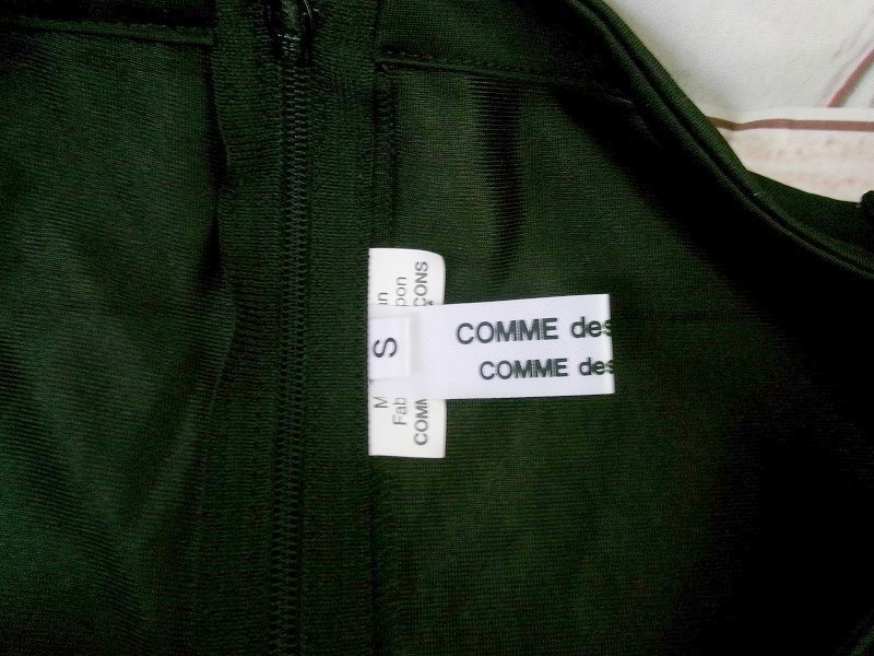 COMME des GARCONS COMME des GARCONS コムデギャルソン コムデギャルソン シースルーカットソー ブラック ポリエステル S RO-B015 AD2014_画像6