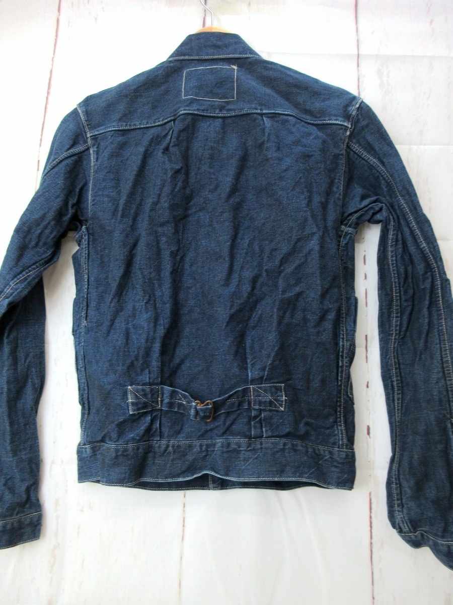 RRL ダブルアールエル デニムシャツ XS 165/88A 7263778RTTJ 100%Cotton Made in U.S.A_画像2