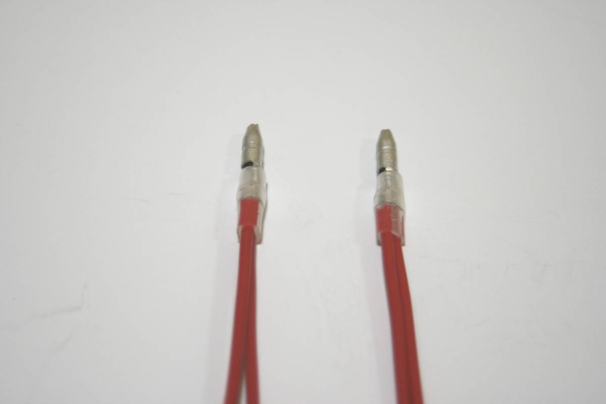 ナビ・オーディオ・LED・分岐ハーネス赤色（ギボシ端子 ２分岐用）の画像3
