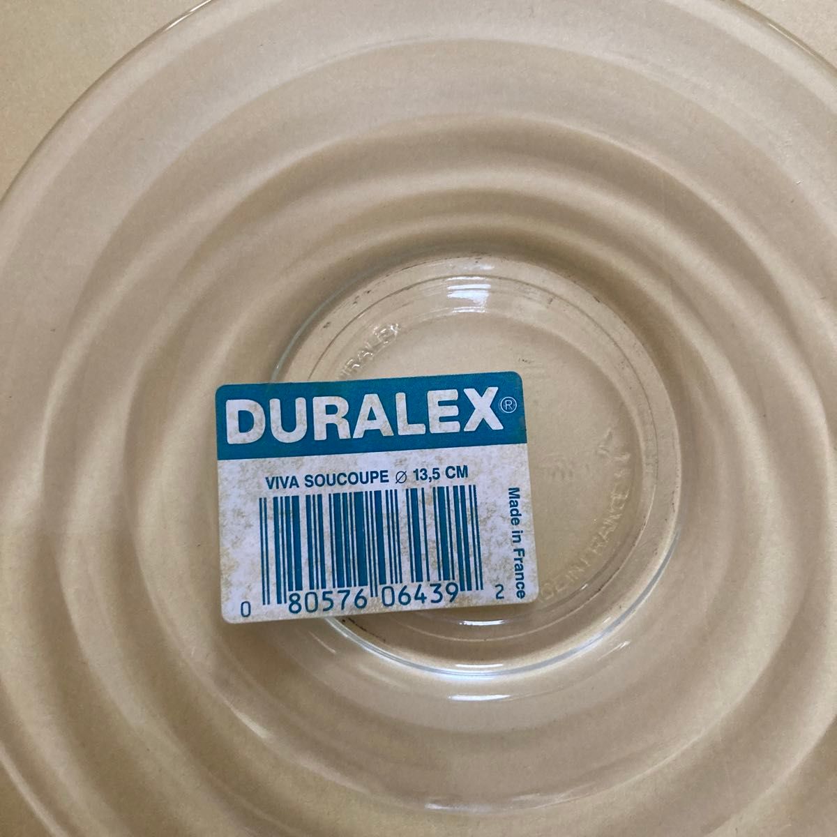 DURALEX デュラレックス　ティーセット　カップ&ソーサー4セット