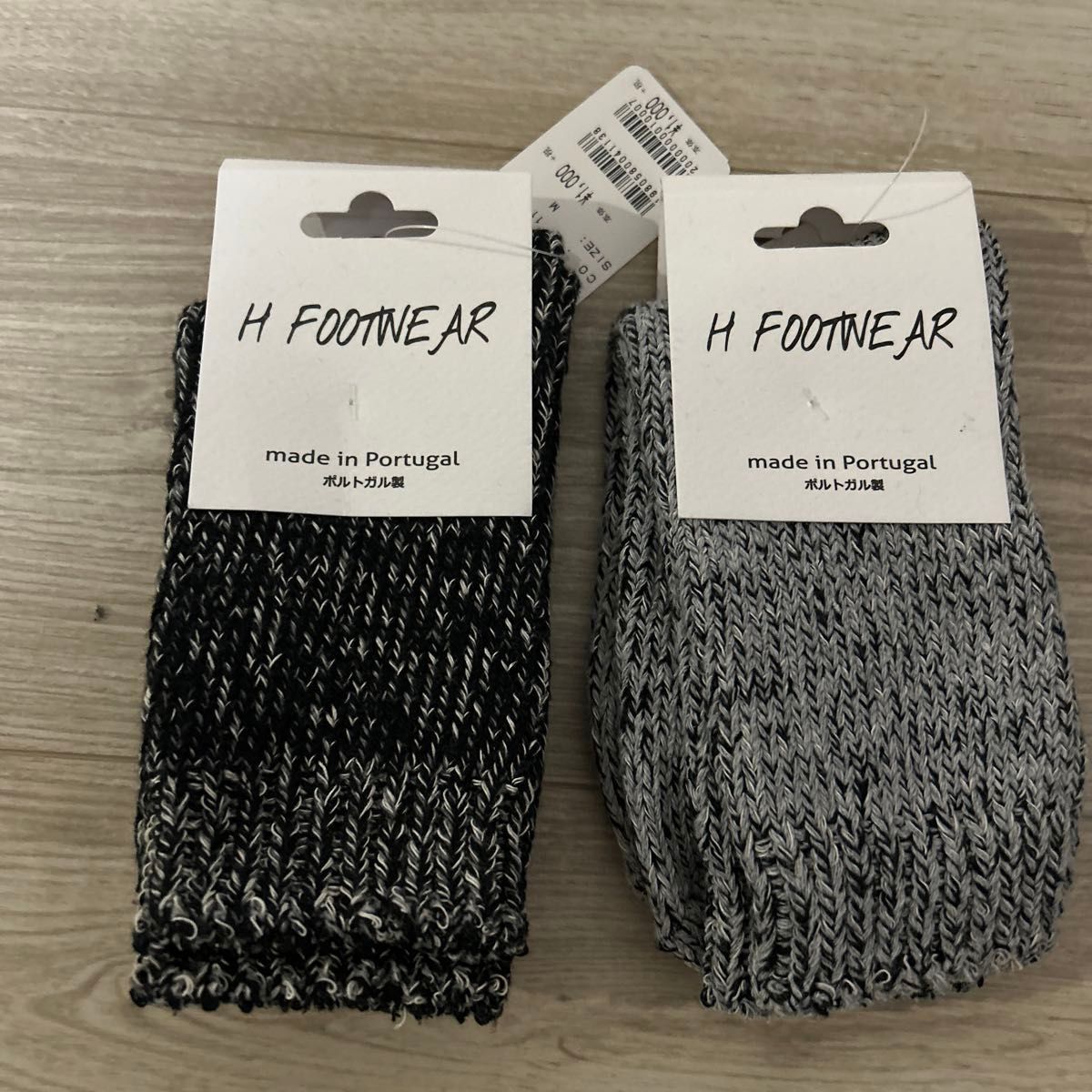 H FOOT WEAR／socks 2足セット　新品（タグ付き）
