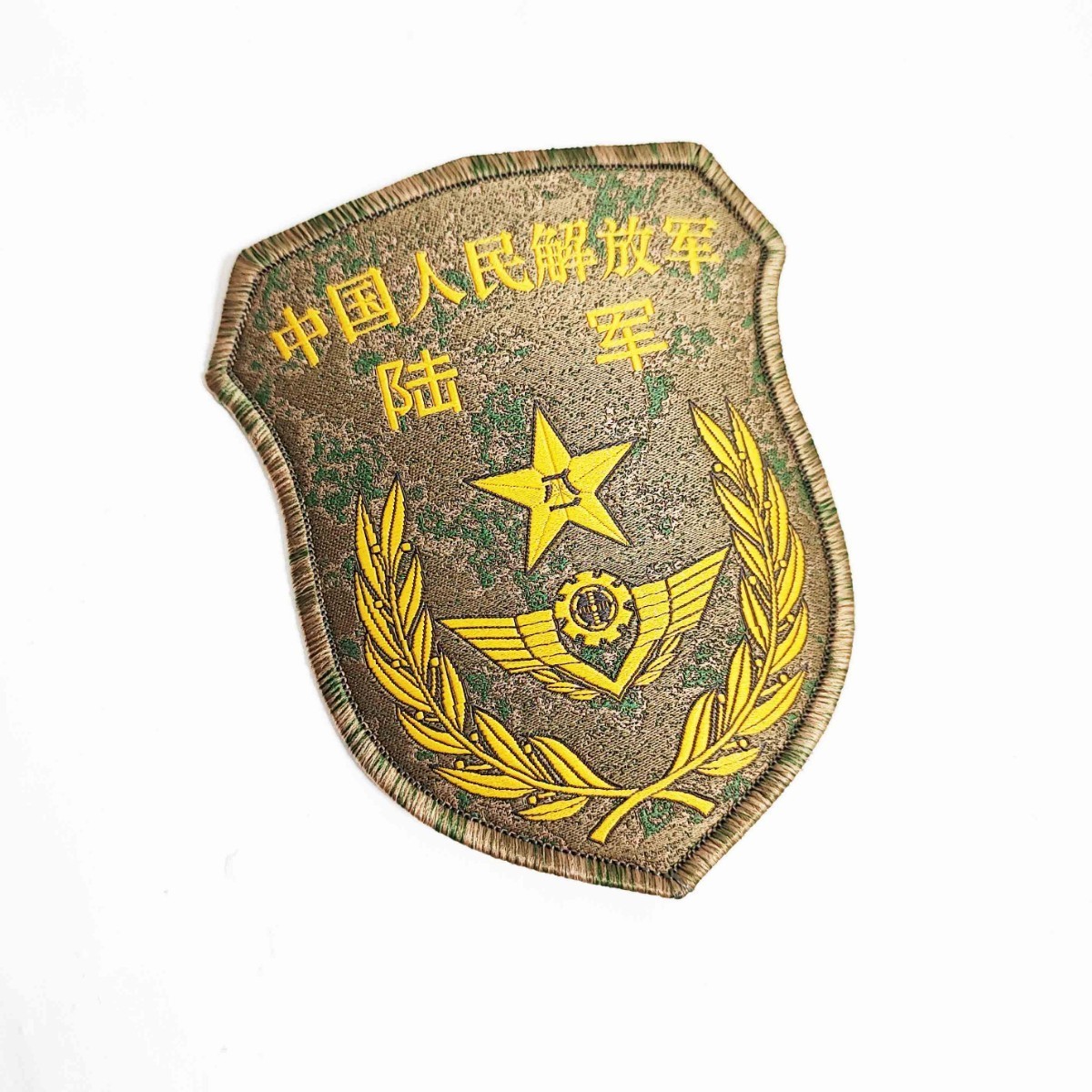 【Yes.Sir shop】中国人民解放軍 陸軍 実物 21式 階級章 部隊章 ワッペン セット 上尉の画像3