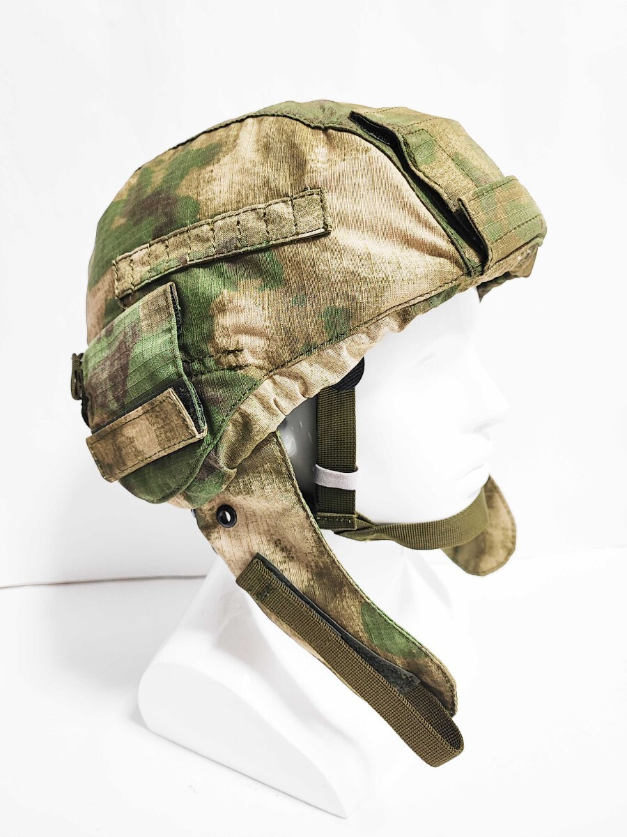 [Yes.Sir shop] Russia army Ratnik 6B47 helmet MOX camouflage new goods unused with cover 