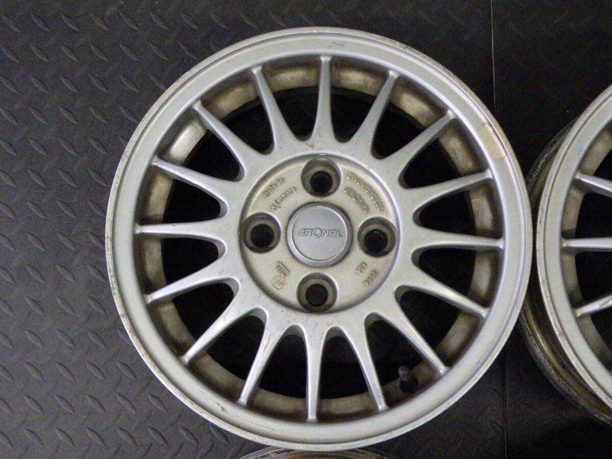 希少!! RONAL ロナール 13x5.5J+38 100-4h 4本セット VW 17072801_画像3