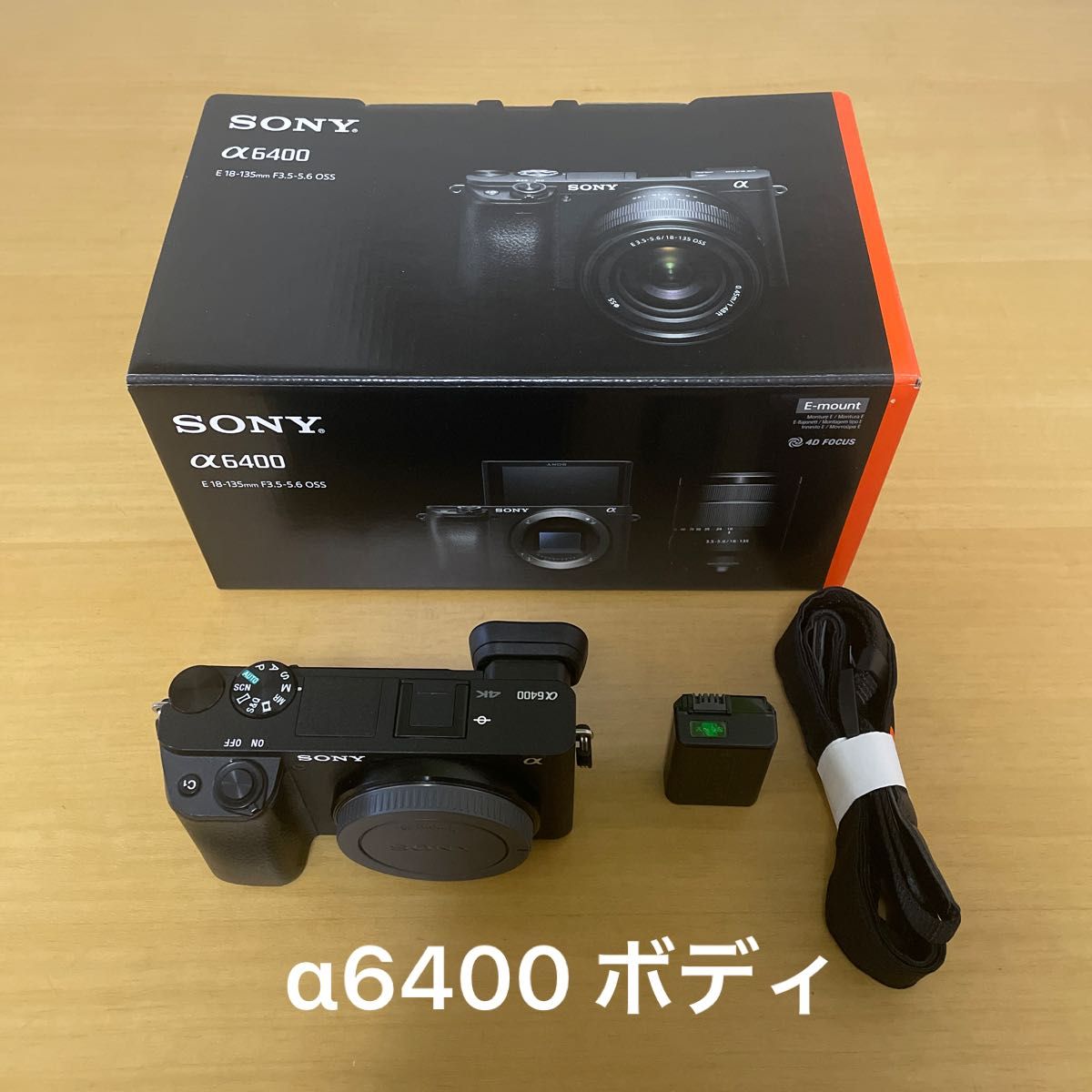 SONY α6400 ボディ ショット数2946 ILCE-6400