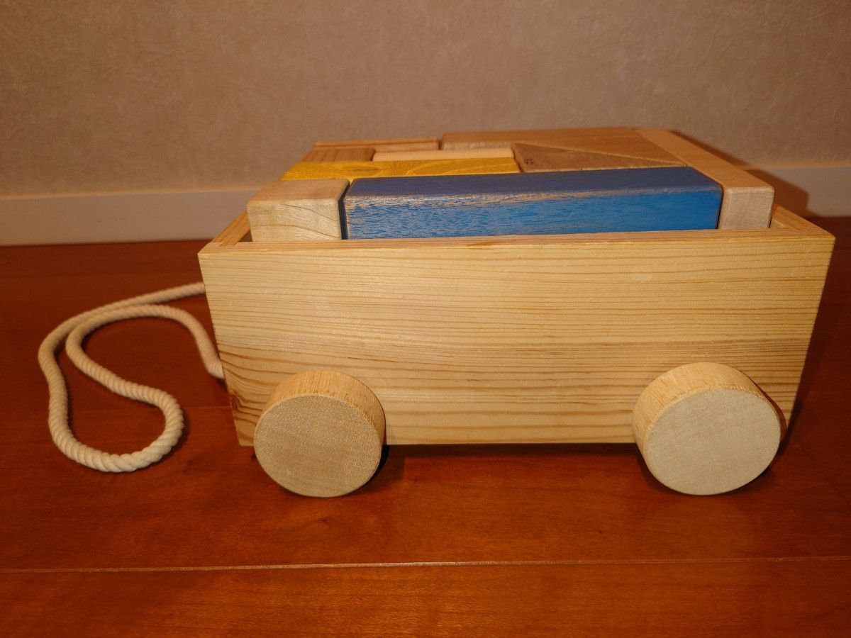 積み木 知育玩具 木製 天然