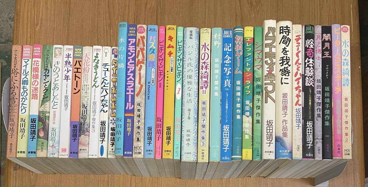 ★N11★送料無料★坂田靖子 まとめて33冊！ レトロマンガ/レアの画像1