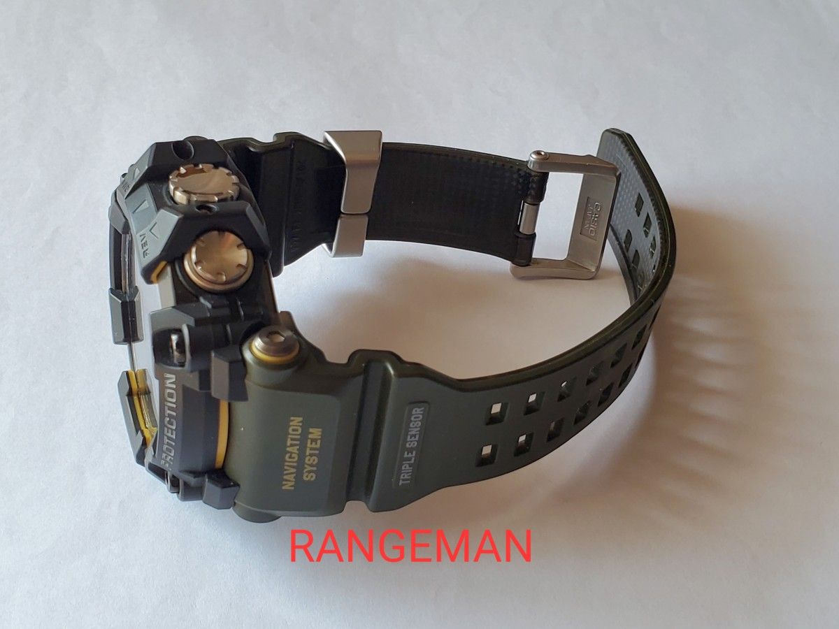 ⑫美品 G-SHOCK レンジマン GPR-B1000 RANGEMAN  CASIO Bluetooth ナビ ソーラー 腕時計