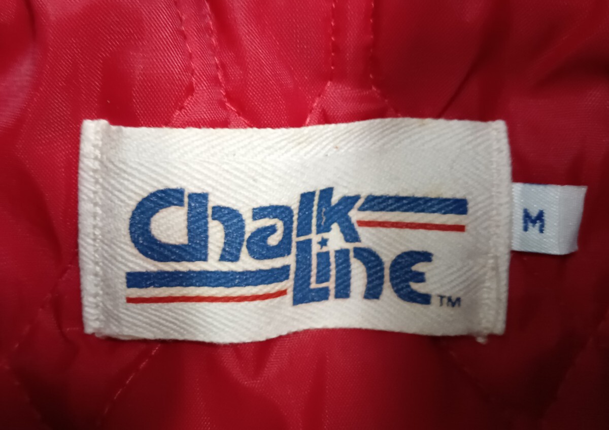 90年代 ヴィンテージ Chalk Line 　スタジャン　スタジアムジャケット　90s　NFL 49ERS USA製　_画像3