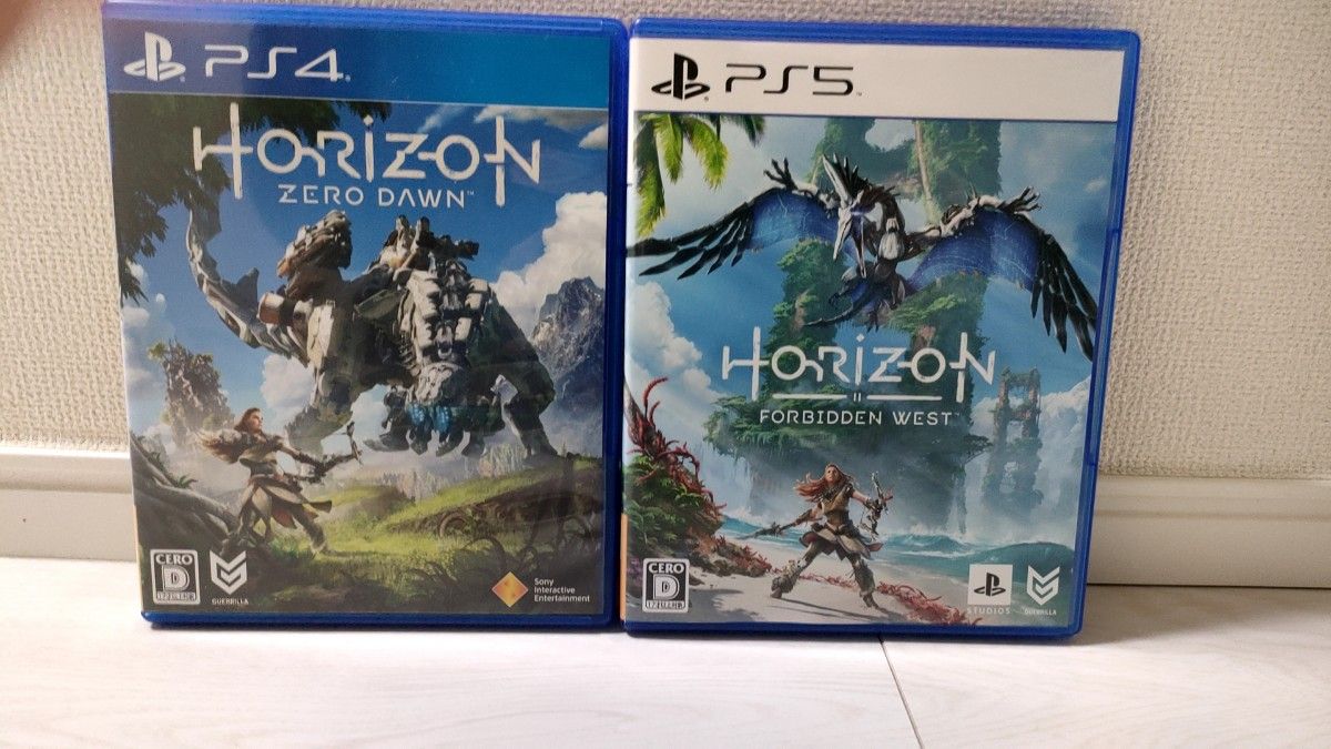 PS4 Horizon Zero Dawn & PS5 Horizon Forbidden West セット ホライゾンゼロドーン