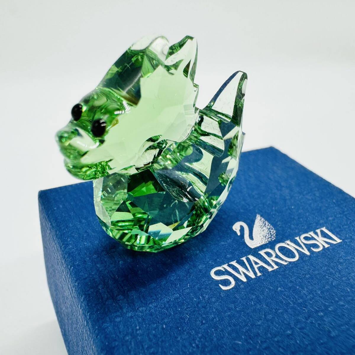 【☆美品☆】スワロフスキー ラッキードラゴン　幸運を呼ぶ 龍 竜 Swarovski Lucky Dragon 辰年　干支