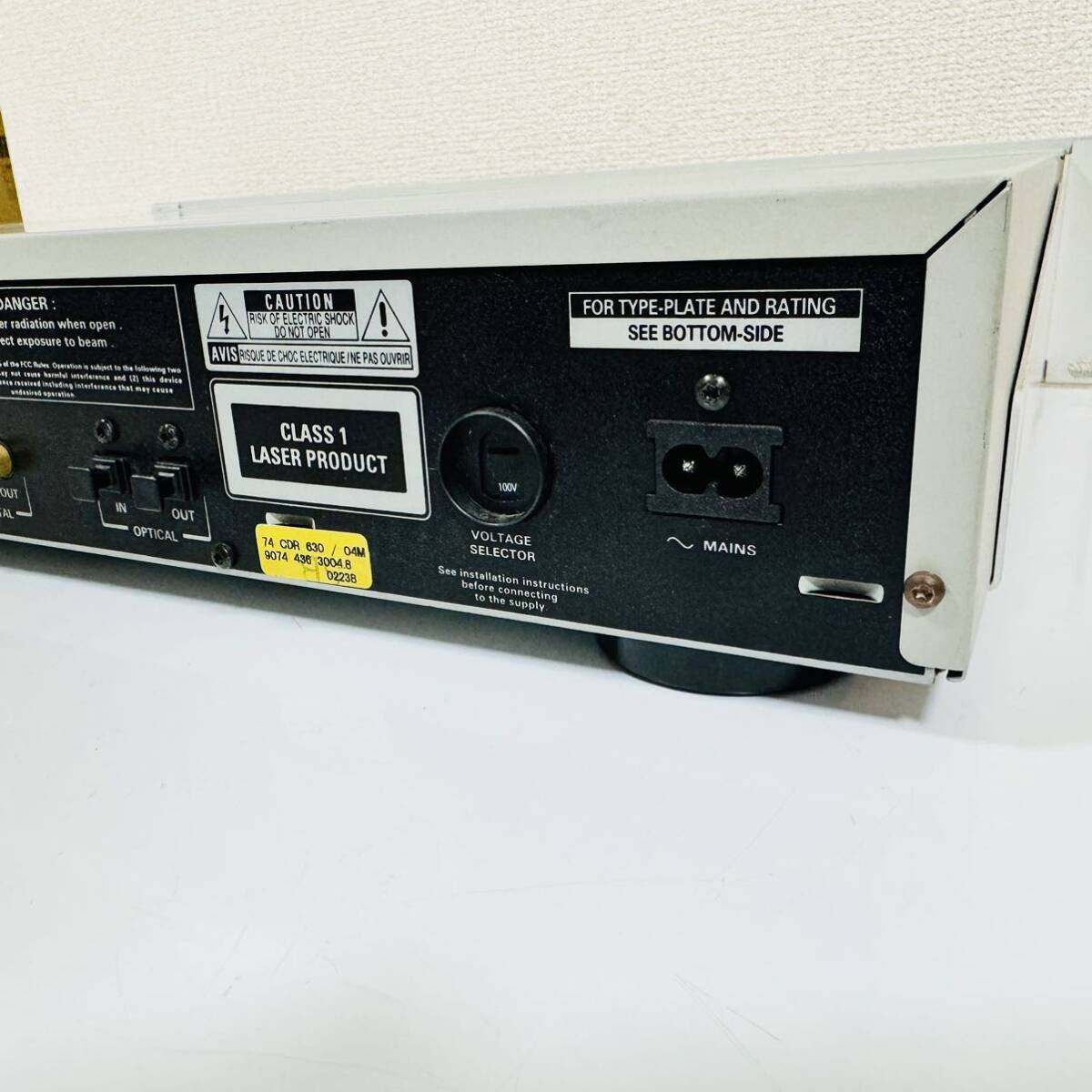 Marantz compact disc recorder CDR630 professional CDデッキ Marantz compact disc recorder CDR630 professional CDデッキ