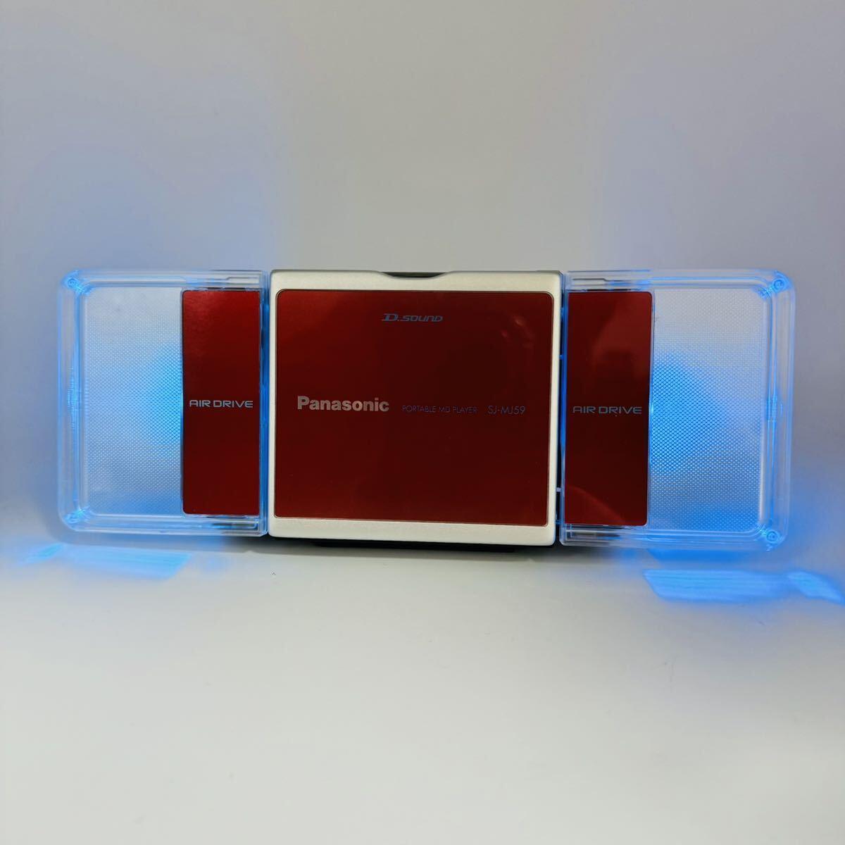 Panasonic ポータブル MDプレーヤー SJ-MJ59-R レッド 赤 Panasonic ポータブル MDプレーヤー SJ-MJ59-R レッド 赤