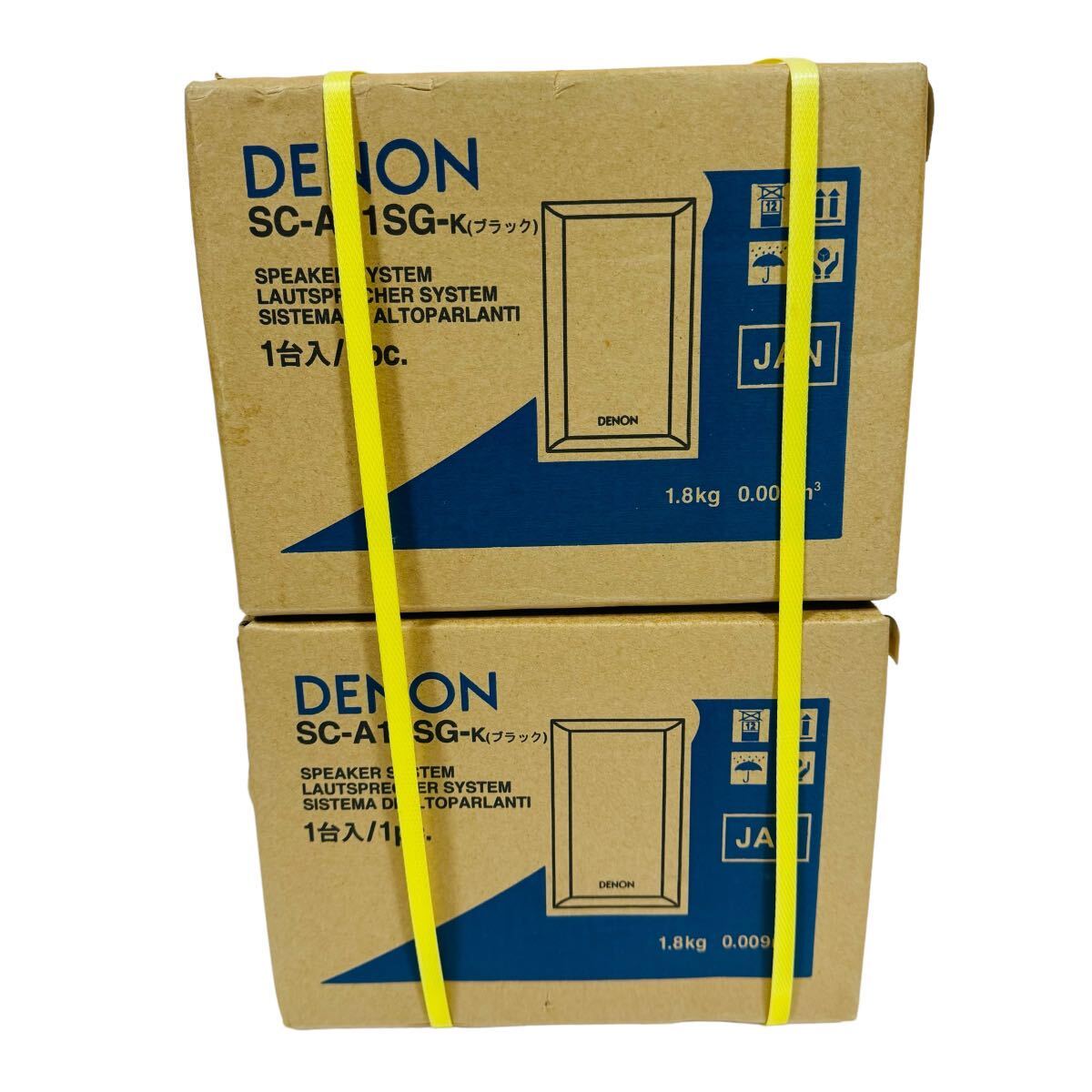 新品未開封】Denon ブックシェルフスピーカー ブラック SC-A11SG 新品未開封】Denon ブックシェルフスピーカー ブラック SC-A11SG