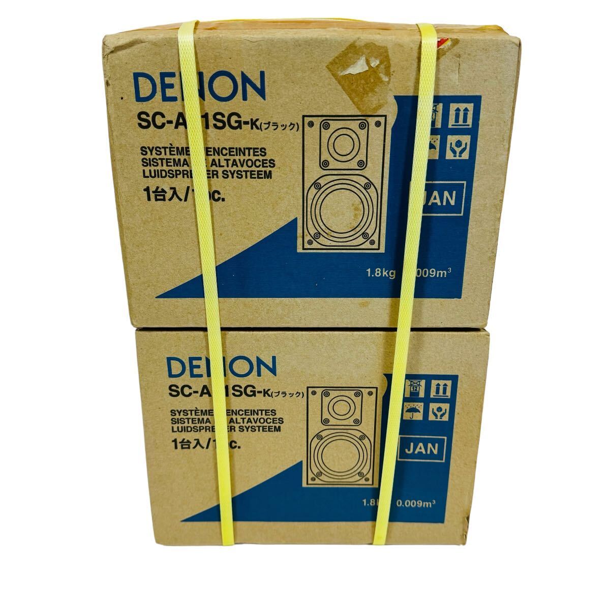 新品未開封】Denon ブックシェルフスピーカー ブラック SC-A11SG 新品未開封】Denon ブックシェルフスピーカー ブラック SC-A11SG